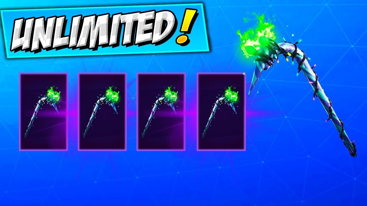 If Epic Games Gave Away UNLIMITED FREE MINTY PICKAXE CODES ...