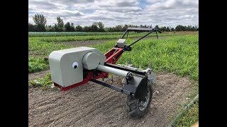 Power Ox electric tractor conversion - First field trials and walk-around tour