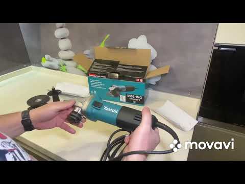 Кутова шліфувальна машина Makita 9558 HNG 125 мм 840 Вт