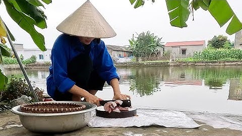 Cá Kho Lá Đài Bi - Cá Kho Lá Cúc Tần