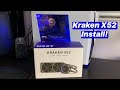 NZXT Kraken X52 Unboxing and Install Guide!