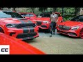 Inside moneybagg yos all red car collection