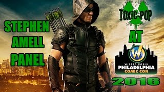 Stephen Amell Panel Wizard World Philadelphia 2016