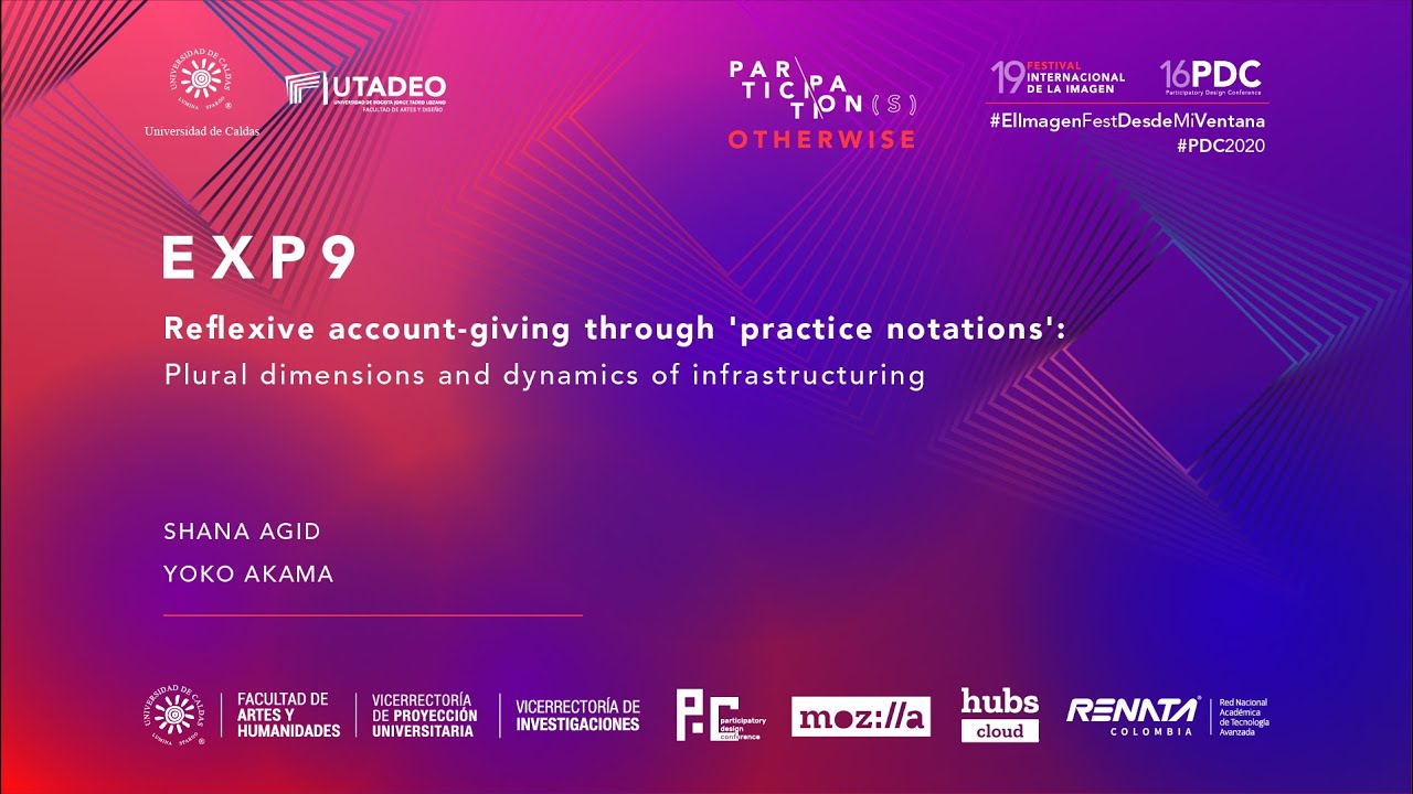 EXP9 | Reflexive account-giving through 'practice notations'