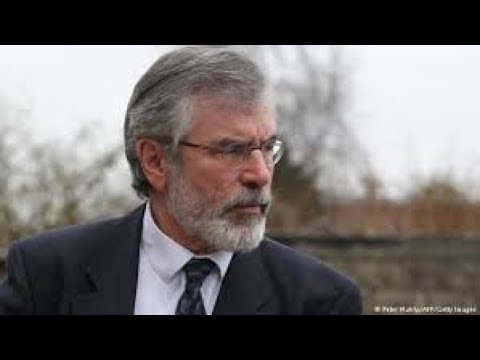 Leader of the Irish National Sinn Fein party, is stepping down after 34 years