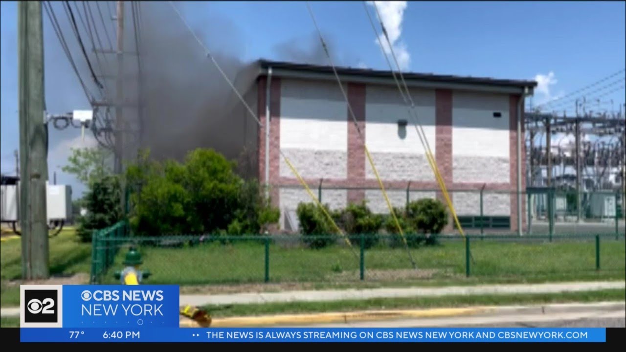 Power restored in Wildwood after Friday's substation fire - YouTube