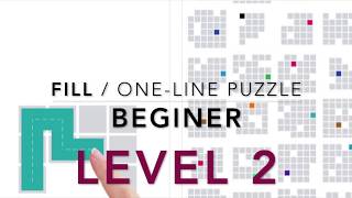 Fill: One-Line Puzzle Gameplay - Beginner Level 2 screenshot 5