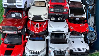Box Full of Model Cars /Toyota AE86, Bugatti Bolide, Lamborghini Svj, Rolls Royce Cullinan, Tesla