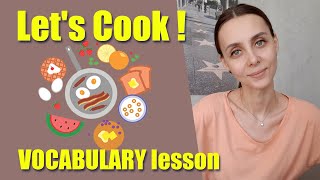 Cooking / Готовим еду на английском / Vocabulary Урок английского 16+