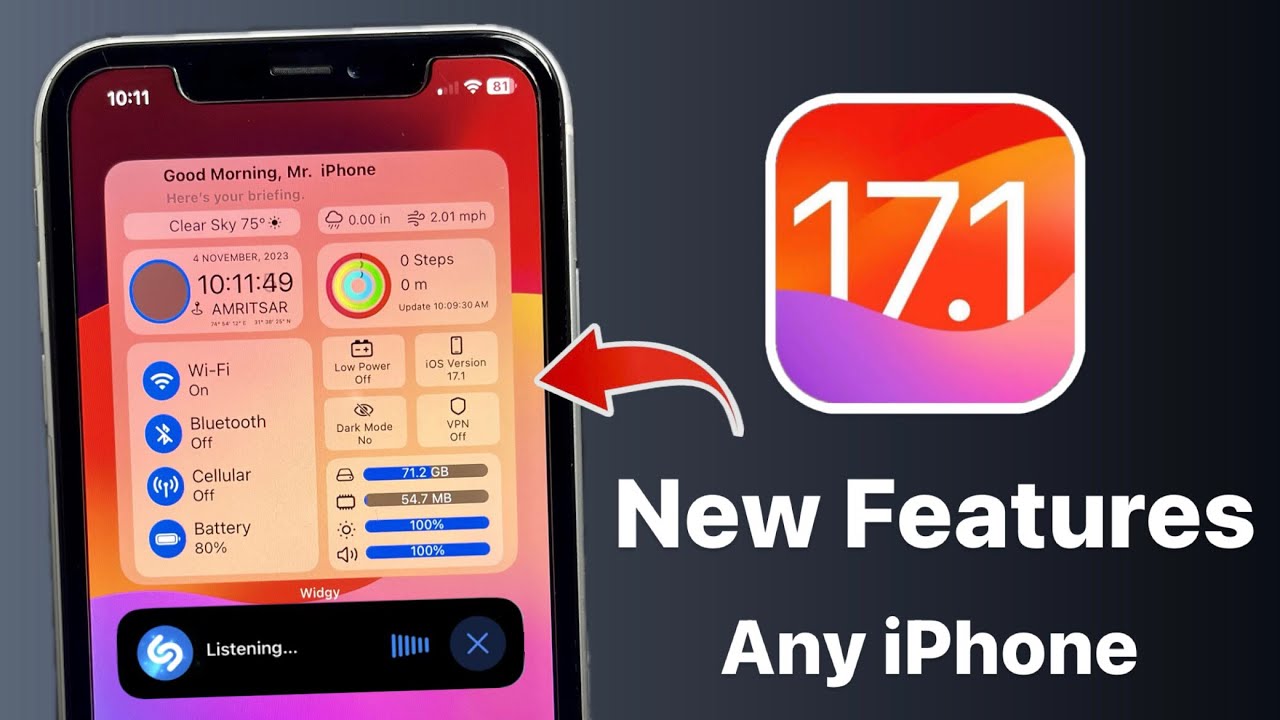 iOS 17.1 New Amazing Features - Enable Now - YouTube