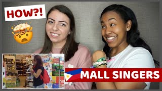 Talented Filipino's Singing in Malls (REACTION)