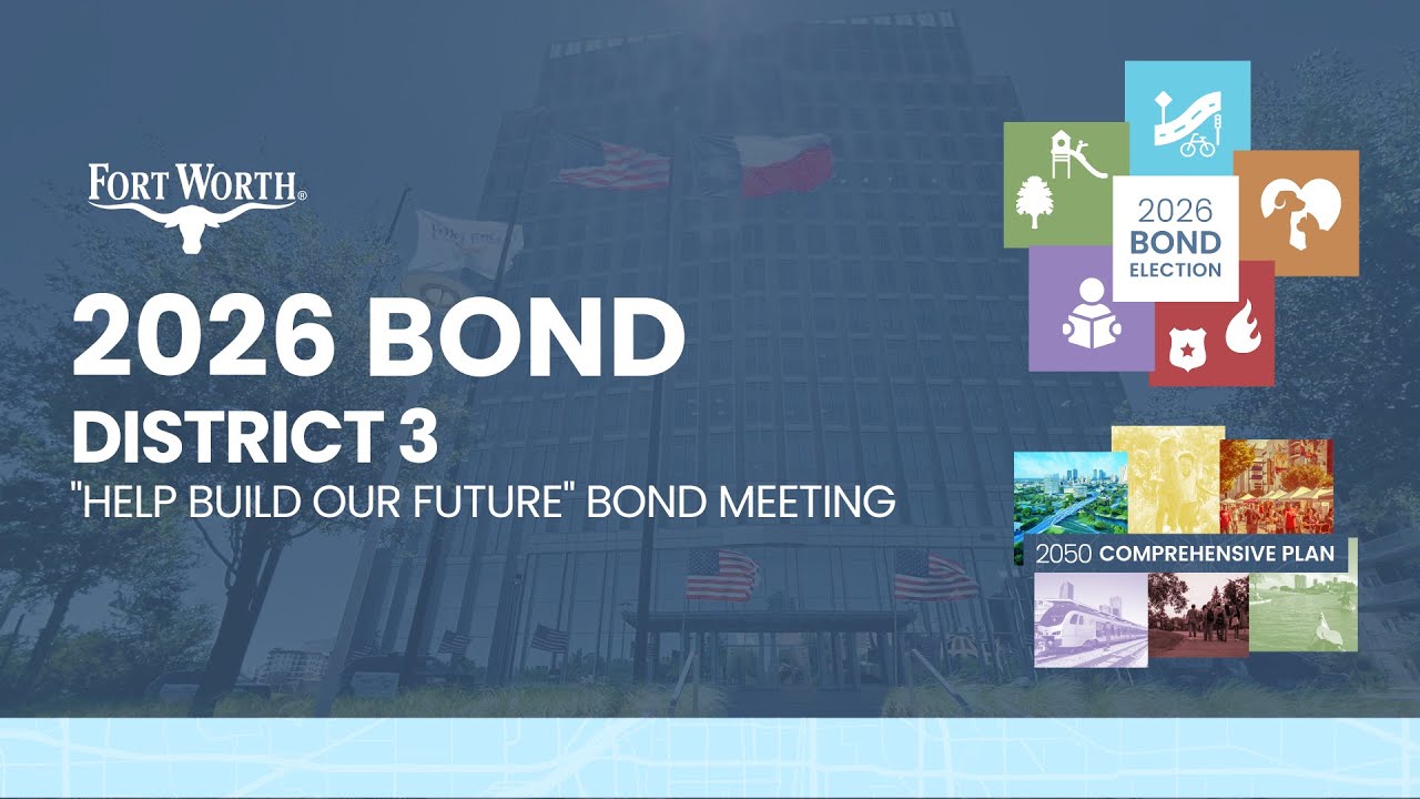 "Help Build our Future" | District 3 Bond Meeting - November 3, 2025