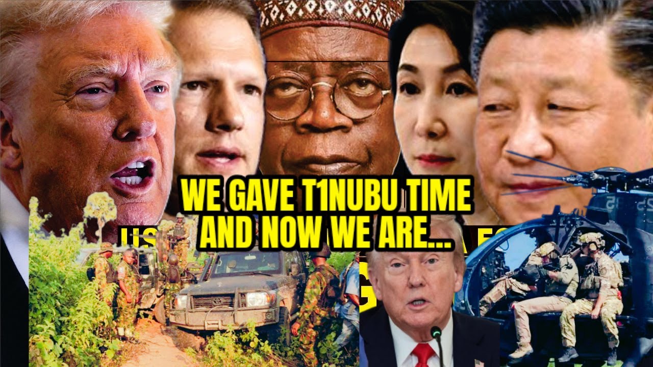 КРИСТИАН ГЕНОЦИД: НАПРЯЖЕНИЕ В АСО НАКАЛИВАЕТСЯ, ПОСКОЛЬКУ ТРАМП ОФИЦИАЛЬНО ПРОСИТ ТИНУБУ ДЕЙСТВО...