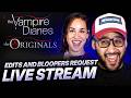 Vampire Diaries Edits and Bloopers Live Reaction Request!