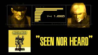 Seen Nor Heard (Metal Gear Beats) [ SP-1200 / MPC3000 ]