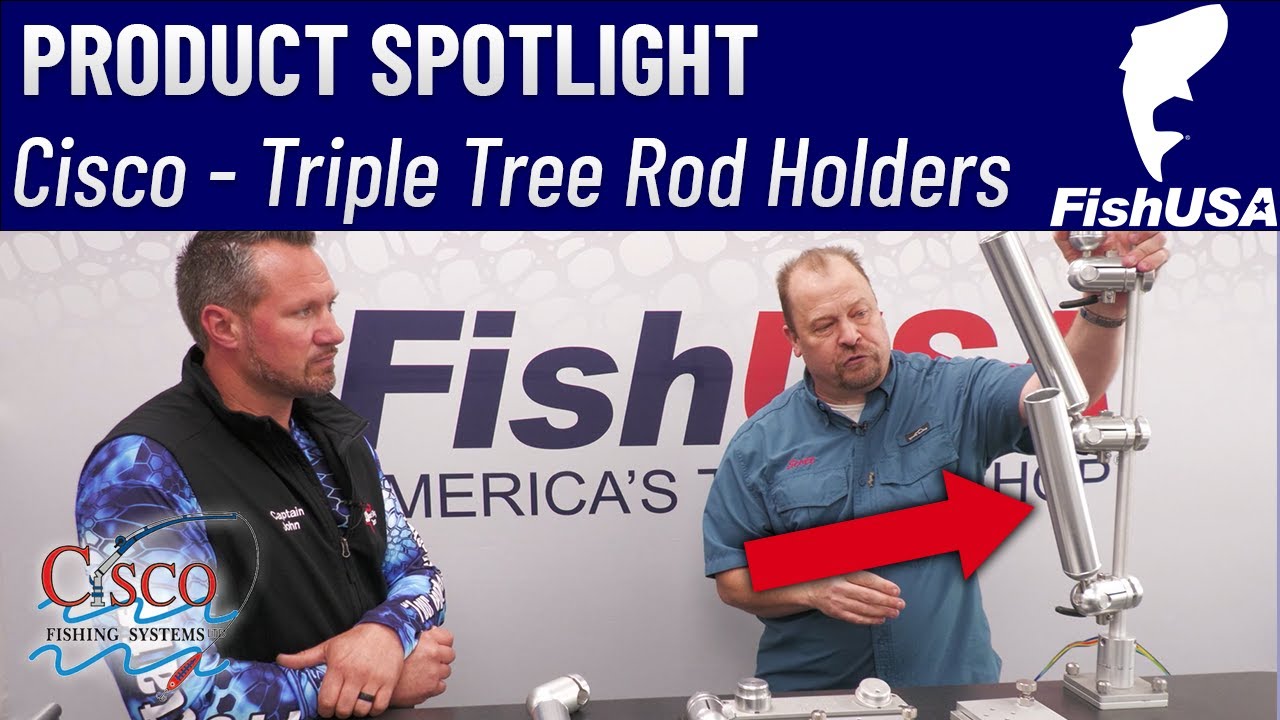 Cisco Fishing Systems - Triple Tree Rod Holders 