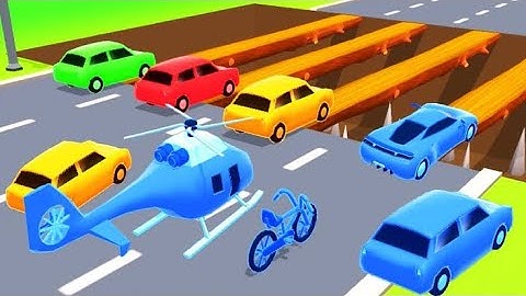 Shape shifting 🏃‍♂️🚗🚲🚦All Levels Gameplay Walkthrough Android,ios Max Level Ep2-9