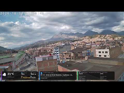 ワラス ワスカラン山(Huaraz Live Webcam - Huascarán) のライブ映像