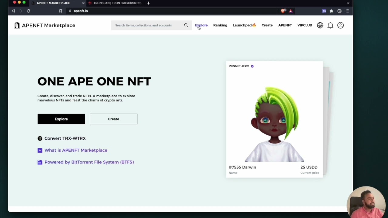 How To Buy your first NFT on APENFT Marketplace