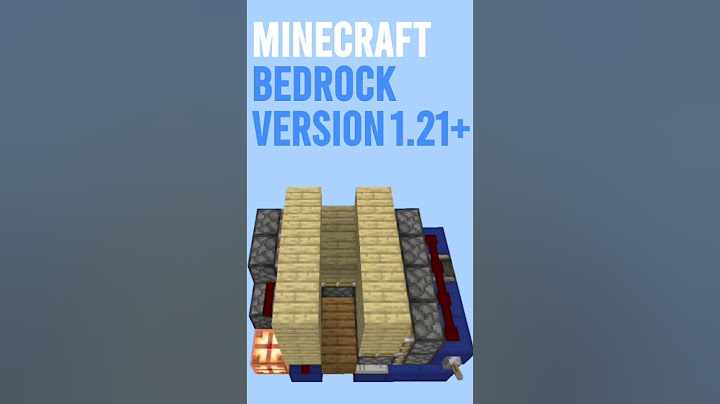 (FORMER) SMALLEST HIDDEN STAIRCASE IN MINECRAFT BEDROCK!! TUTORIAL OUT NOW :D #minecraft  #redstone