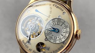 F.P. Journe Tourbillon Remontoir Series III 38mm Brass Movement  Watch Review | B-TN RG 38 GR A screenshot 2