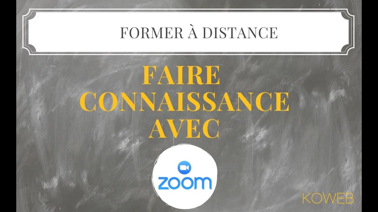 Premiers pas avec Zoom : qu'est-ce que c'est ?