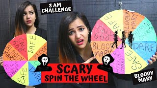 Scary SPIN THE WHEEL Challenge (Don't TRY THIS)