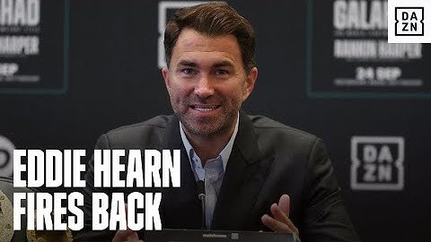 Eddie Hearn Explains Twitter Spat, Gives Update On Tyson Fury vs. Anthony Joshua