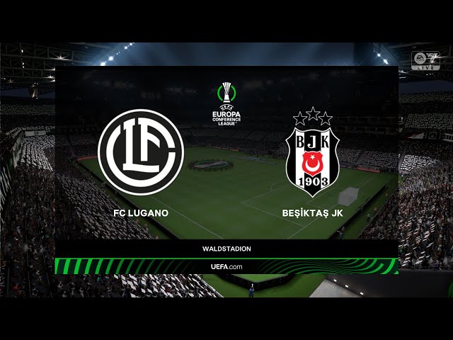 ⚽ FC Lugano vs Besiktas JK ⚽  🏆 Uefa europa conference league