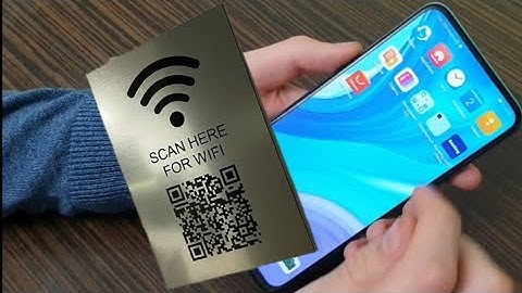 How to scan wifi qr code in huawei y9s | Huawei y9s wifi qr code scanner