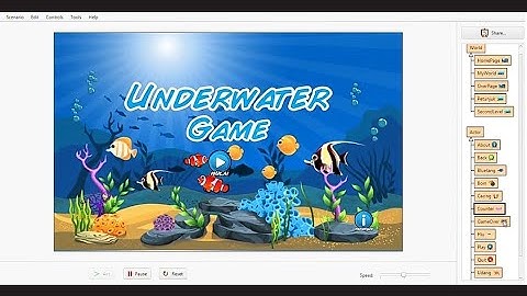 Underwater Game - Greenfoot