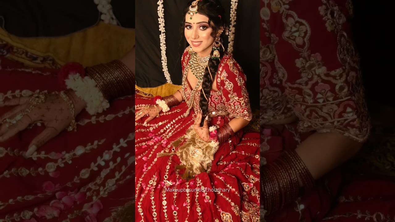 Bride wearing traditional prandi😍 