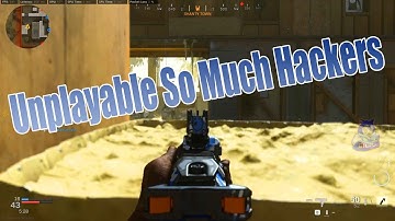 This Game Is Unplayable So Much Hackers CODMW