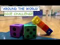 Pe game around the world dice challenge