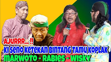 Ki Seno ketekan Bintang Tamu Koplak ‼ Rabies Marwoto Wisky Limbukan Lucu Poll