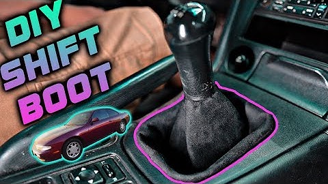 How To Make Your Own Shift Boot | Nissan 240SX 180SX