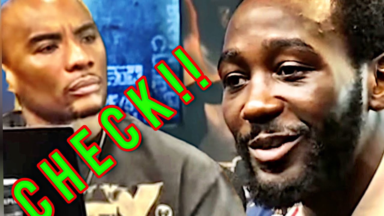 TERENCE CRAWFORD CHECKS CHARLAMAGNE THA GOD YouTube