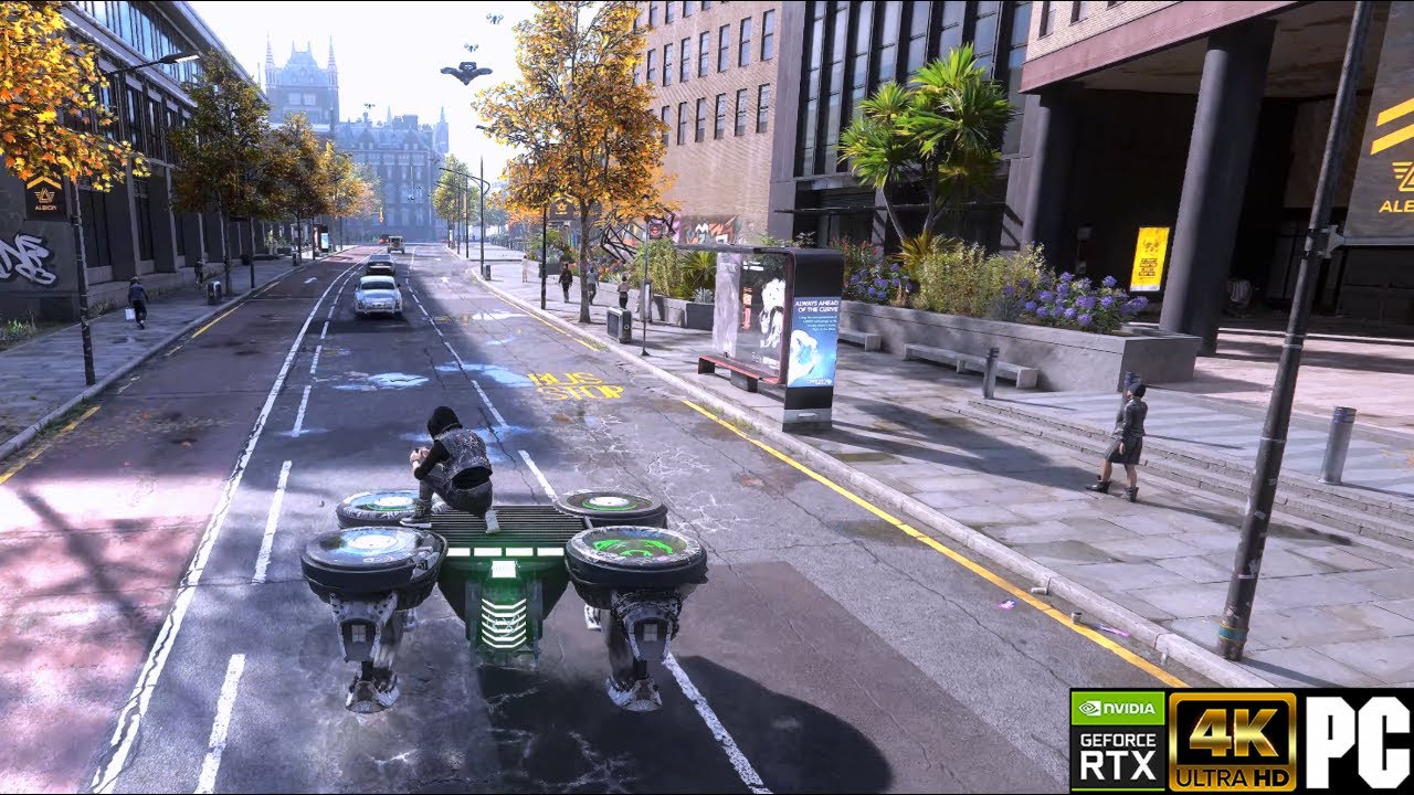 Watch Dogs Legion Wrench's 4K Benchmark Day-time RTX 3090