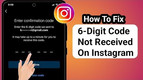 How To Fix 6 Digit Code Not Received On Instagram (2025) | Instagram Confirmation Code Not Received