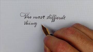 How to write a quote in simple italic with the Lotus Vikrant fountain pen - Handwriting practice #36