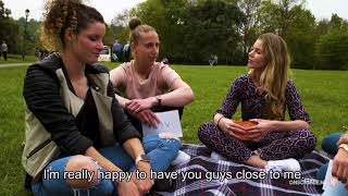 Wereldmeiden  Miedema, Van de Donk, Bloodworth and van Veenendaal (English subtitles)