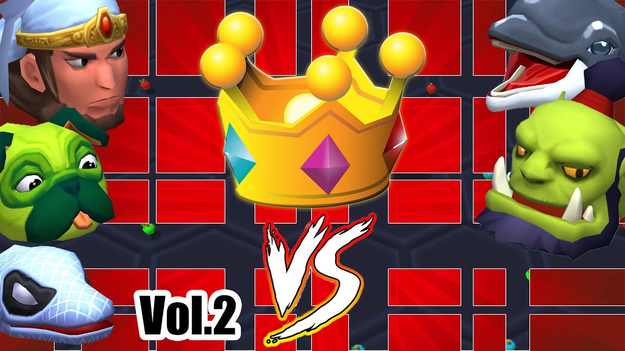 Snake Rivals - Gameplay Mix 4 Batalla Campal New