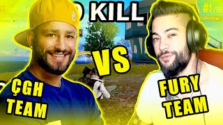 FURY TEAM VS ÇGH TEAM ERSİN ÇAKI KARŞILAŞIRSA ? PUBG Mobile