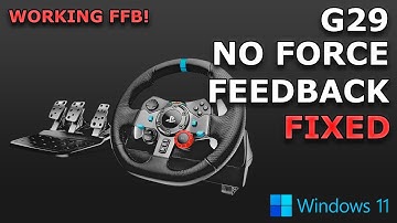 *STILL WORKING* FIX LOGITECH G29/920/923 FORCE FEEDBACK & RPM LIGHTS ON WINDOWS 10/11 | VERSXCE