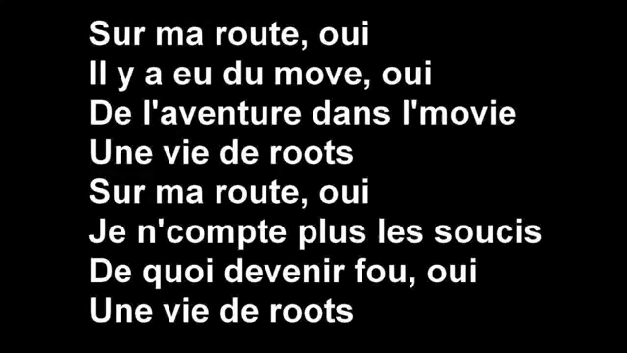 black m sur ma route karaoké
