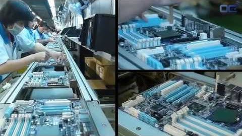 How to make a Motherboard   A GIGABYTE Factory Tour Video II TC II