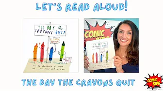 The Day The Crayons Quit Read Aloud Book!