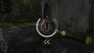 SCUM Lock picking rusty locks at church