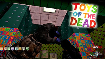 "Toys Of The Dead" HUGE PLAY AREA GAMEPLAY | BLACK OPS ZOMBIES CUSTOM MAP