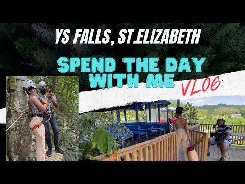 YS FALLS VLOG || SPEND THE DAY WITH ME || ST.ELIZABETH,JA